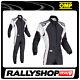 Omp Ks-3 Suit Black White Size 60 Kart Racing Sport Overall Cik 3 Layers Stock