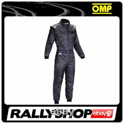 OMP KS-4 Suit Black Size M 50-52 Karting Racing Overall CIK-FIA 4 Layers STOCK
