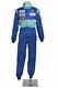 Petrona Blue Go Kart Racing Suit Cik Fia Level 2 Approved Karting Suit With Gift