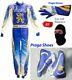 Praga Go Kart Race Suit Cik/fia Level 2 Approved With Matching Shoes & Gloves