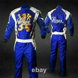 Praga Printed Go Kart Race Suit Biker Racing Suit All Sizes With Free Shipping