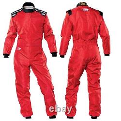 Premium Kart Racing Suit FIA Approved Lightweight, Durable Red, Black, Blue