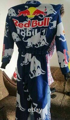 Red Bull Go Kart Race Suit Cik/fia Level 2 Approved With Free Gifts Included