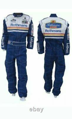 Rothmans Go Kart Racing Suit Cik Fia Level 2 Sublimation Print With Free Gift
