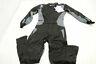 Sparco Ks-5 Race Suit Kart Racing Jacket Pants Black With Grey Adult Xs New