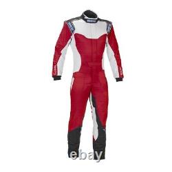 Sparco 002328RBN120 Adult Karting Racing Suits, Red/White/Black