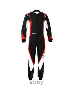 Sparco Go Kart Racing Suit Cik/ Fia Level2 Approved With Free Gloves And Gift
