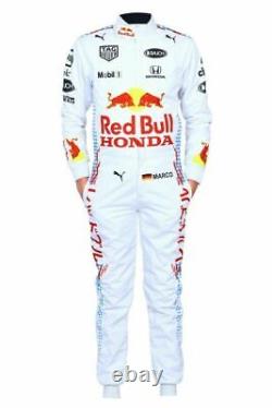 White Go Kart Race Racing Suit CIK/FIA Level 2 F1 Driving Suit