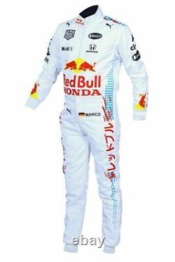 White Go Kart Race Racing Suit CIK/FIA Level 2 F1 Driving Suit