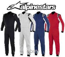 Alpinestars Delta Suit Fia 2-layer Racesuit Rally Toutes Les Couleurs Et Tailles Ue