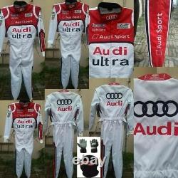 Audi-ultra-go Kart Racing Suit Sublimé Cik Fia Niveau 2
