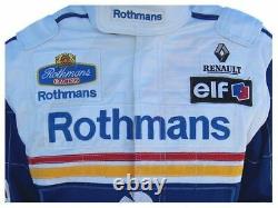 Ayrton Senna 1994 Replica Costume De Course Rothman Personnaliser Fia Niveau 2 Costume