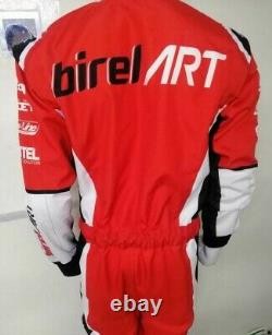 Birel Art Kart Racing Costume Numérique Imprimé Sur Mesure Niveau 2 Costume De Karting