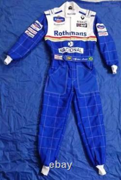 Combi de course F1 Go Kart Cik/fia Niveau 2 Combi de course F1 Rothmans dans toutes les tailles