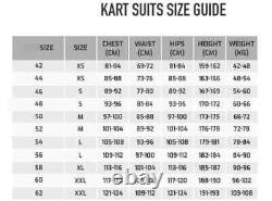 Combi de course de karting 2024 CIK/FIA de niveau 2 personnalisable dans toutes les tailles avec des cadeaux.