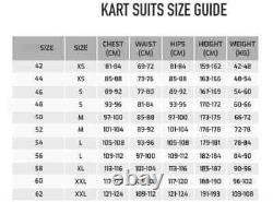 Combi de course de karting CIK / FIA de niveau 2 personnalisable Combinaison de course F1 dans toutes les tailles