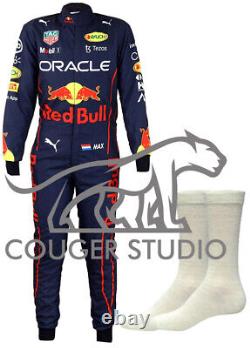 Combinaison de course F1 Go Kart/Karting de niveau 2 CIK/FIA avec chaussettes ignifuges