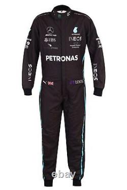 Combinaison de karting Lewis Hamilton Cik/fia Niveau 2 F1 Motorsport Racing Suit