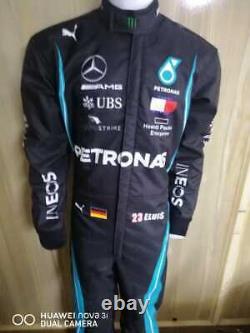 Costume De Course De Kart Petronas Imprimé Numérique Pour Mesurer Le Costume De Karting De Niveau 2