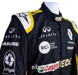 Costume De Course Renault Imprimé Numérique Pour Mesurer Le Karting De Niveau 2