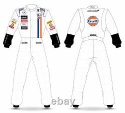 Custom F1 Racing Suit Niveau 2 Approuvé Go Karting Race Suit Avec Des Cadeaux