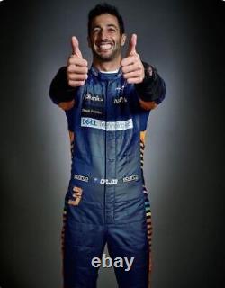 Daniel Ricciardo Racing Suit Cik/fia Niveau 2 Go Kart Racing Suit Dans Toutes Les Tailles