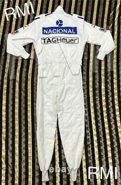 F1 Ayrton Senna 1993 Costume De Course Imprimé Go Kart/karting Race/racing Suit