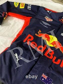 F1 Daniel Ricciardo Red Bull Costume Imprimé Go Kart/karting Race/racing Suit