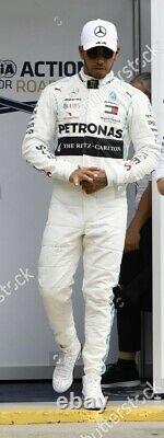 F1 Lewis Hamilton 2020 Mercedes-benz Dernier Style Imprimé Costume De Course / Karting