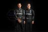 F1 Lewis Hamilton Noir Mercedes-benz Imprimé Kart Racing Costume Élégant