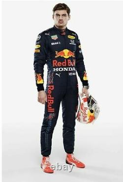 F1 Racing Max 2021 Style Redbull Imprimé Costume Go Kart/karting Race/racing Suit