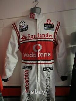 F1 Replica Race Suit- Team Mclaren/ Vodafone Lewis Hamilton Karting Suit