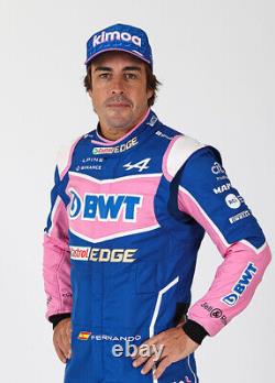 Fernando Alonso 2022 Go Kart Race Suit Niveau 2 Approuvé Avec Sublimation Numérique