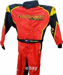 Go Kart Maranello Race Suit Cik/fia Niveau 2 Biker Racing Suit Avec Livraison Gratuite
