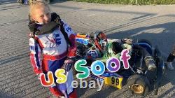 Go Kart Race Suit Cik Fia Niveau 2 Approuvé Avec Des Gants De Chaussures Et Don Gratuit