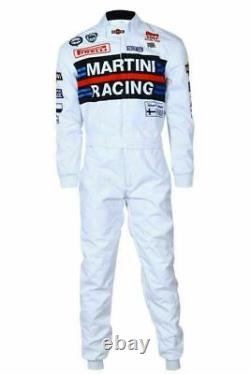 Go Kart Race Suit Cik/fia Niveau 2 F1 White Racing Déguisement Avec Livraison Gratuite