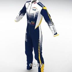 Go Kart Racing Suit Cik/fia Niveau 2 Personnaliser F1 Race Suit Dans Toutes Les Tailles