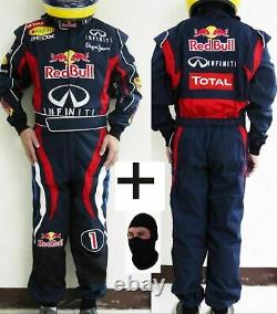 Go Kart Racing Suit Red Bull Blue Cik/fia Niveau 2 Approuvé Personnalisé Avec Des Cadeaux