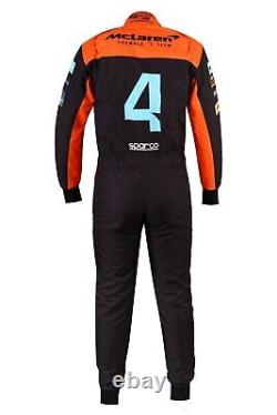 Mclaren Formula1 Suit Cik/fia Niveau 2 Go Kart Racing Suit Dans Toutes Les Tailles