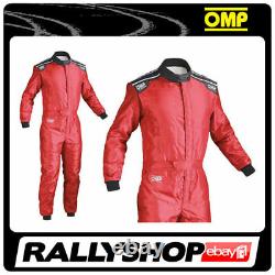 Omp Ks-4 Suit Rouge Taille XXL 62-64 Karting Racing Globalement Cik-fia 4 Couches Stock