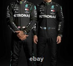 Petronas Go Karting Race Suit Niveau 2 Approuvé F1 Racing Suit Avec Cadeau Gratuit