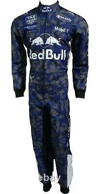 Red Bull Bluego Kart Racing Suit Cik Fia Level2 Combinaison Karting Approuvée Toutes Les Tailles
