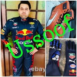 Red Bull New Go Kart Race Suite Cik Fia Level With Gloves Shoes And Gift